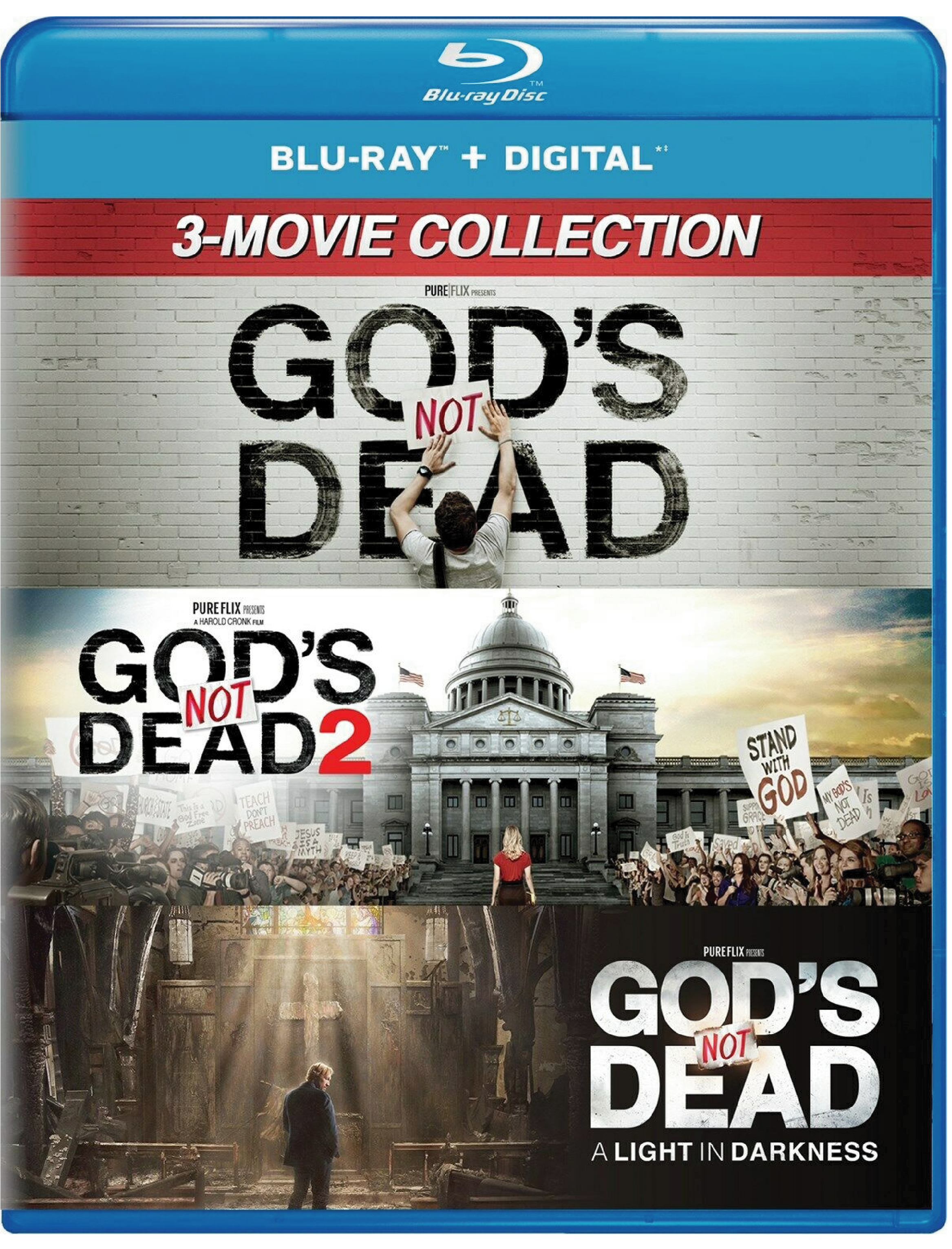 God s Not Dead 3 movie Collection DVD Blu ray Willie Robertson