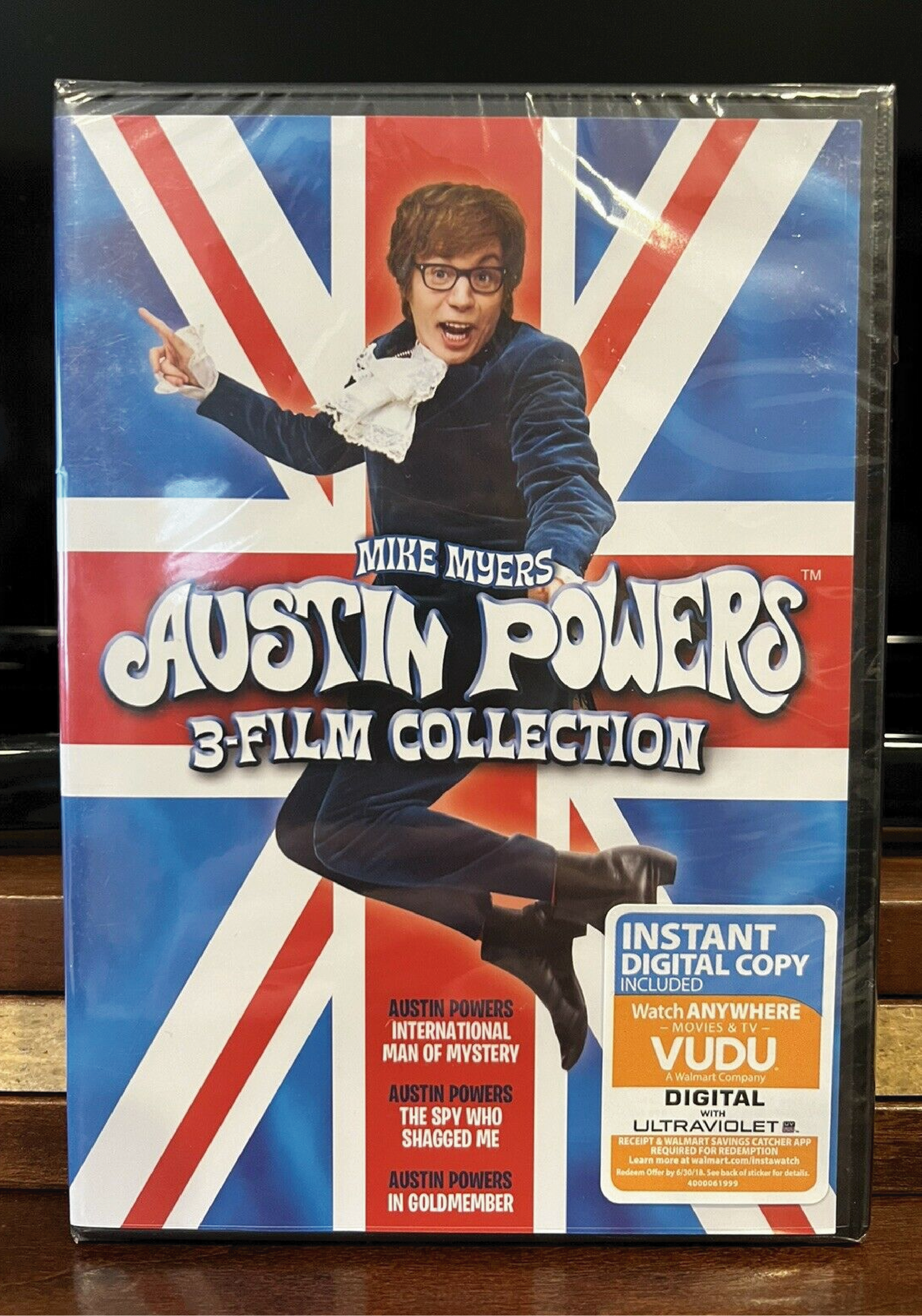 Austin Powers 3 Film Collection, 2 Discs [DVD]